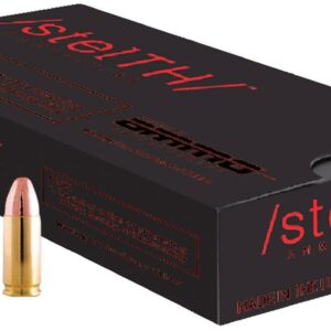 500 Rounds Ammo Incorporated STELTH Pistol Ammunition 9147TMC, 9mm Luger, 147 GR, 905 fps