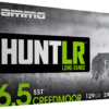 Ammo Inc Hunt Rifle Ammunition 65CM129SSTA20, 6.5 Creedmoor, Super Shock Tip, 129 gr, 2900 fps,(500) Rounds