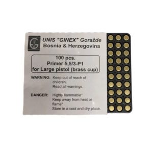 Ginex Large Pistol Primers- 5000ct