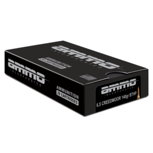 AMMO INC 6.5 CREEDMOOR 140 GRAIN BTHP AMMO 500RDS - 65CM140BTHP-A20
